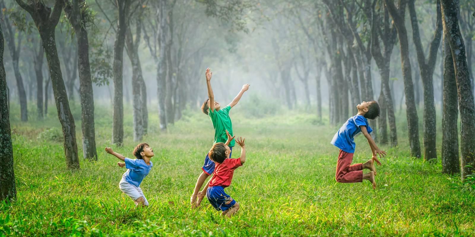 beneficios de las actividades al aire libre para niños