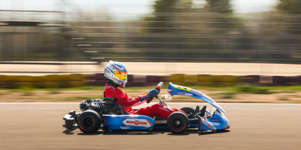 seguridad en campamento de karting