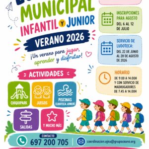 Ludoteca Infantil Agosto Verano 2026