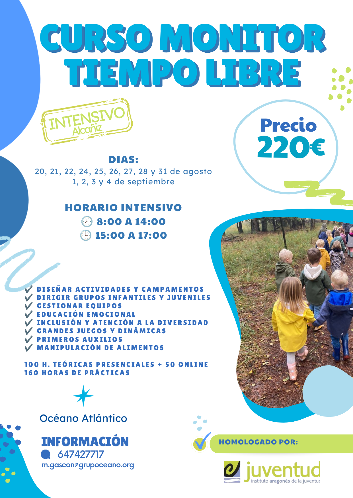 Monitor de tiempo libre – Alcañiz