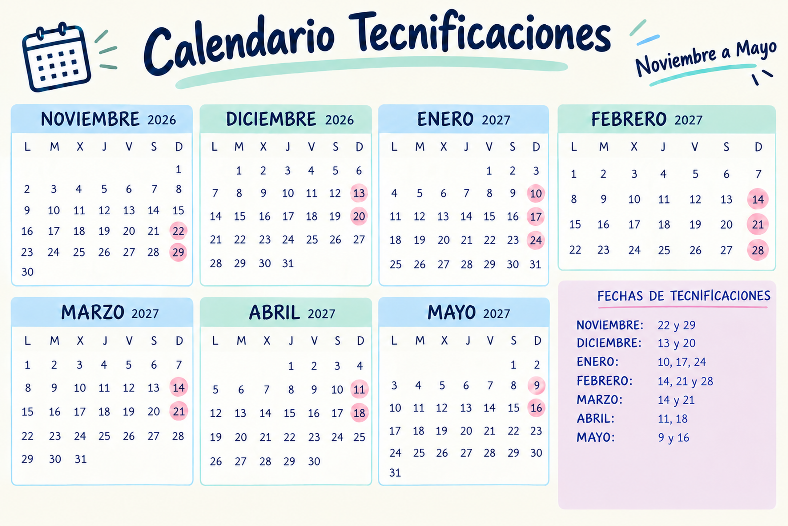 Tecnificación de futbol sala – Reserva 26/27